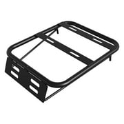 funtasica Motorcycle Rear Luggage Rack Electric Bike Cargo Rack Easy Installation Mounting Bracket Motorcycle Rear Carrier Black